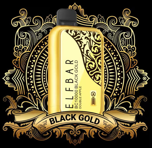 BUY ONE GET ONE FREE ELF BAR BC10000 BLACK GOLD